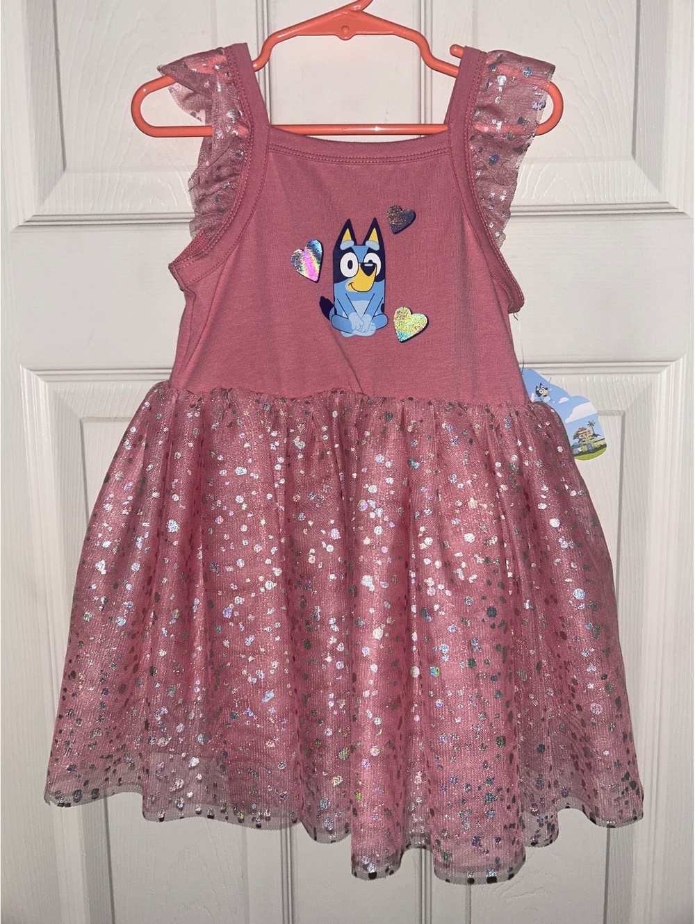 Toddler Girl Bluey Dress Sz 3T NWT